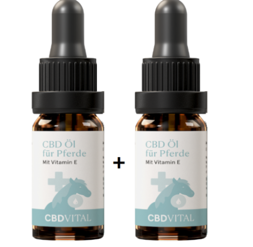 2 x CBD Öl für Pferd 30% CBD VITAL im Sparpaket!