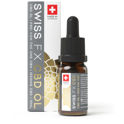 CBD Öl ZERO 15% Swiss FX Mundpflege
