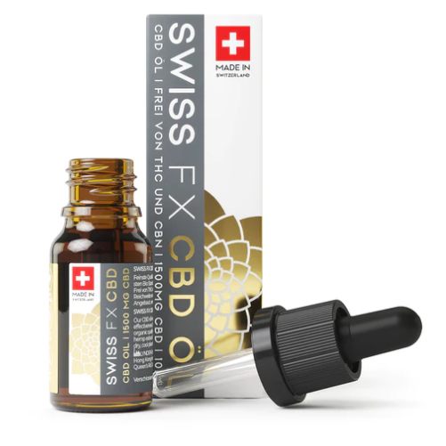 CBD Öl ZERO 15% Swiss FX Mundpflege
