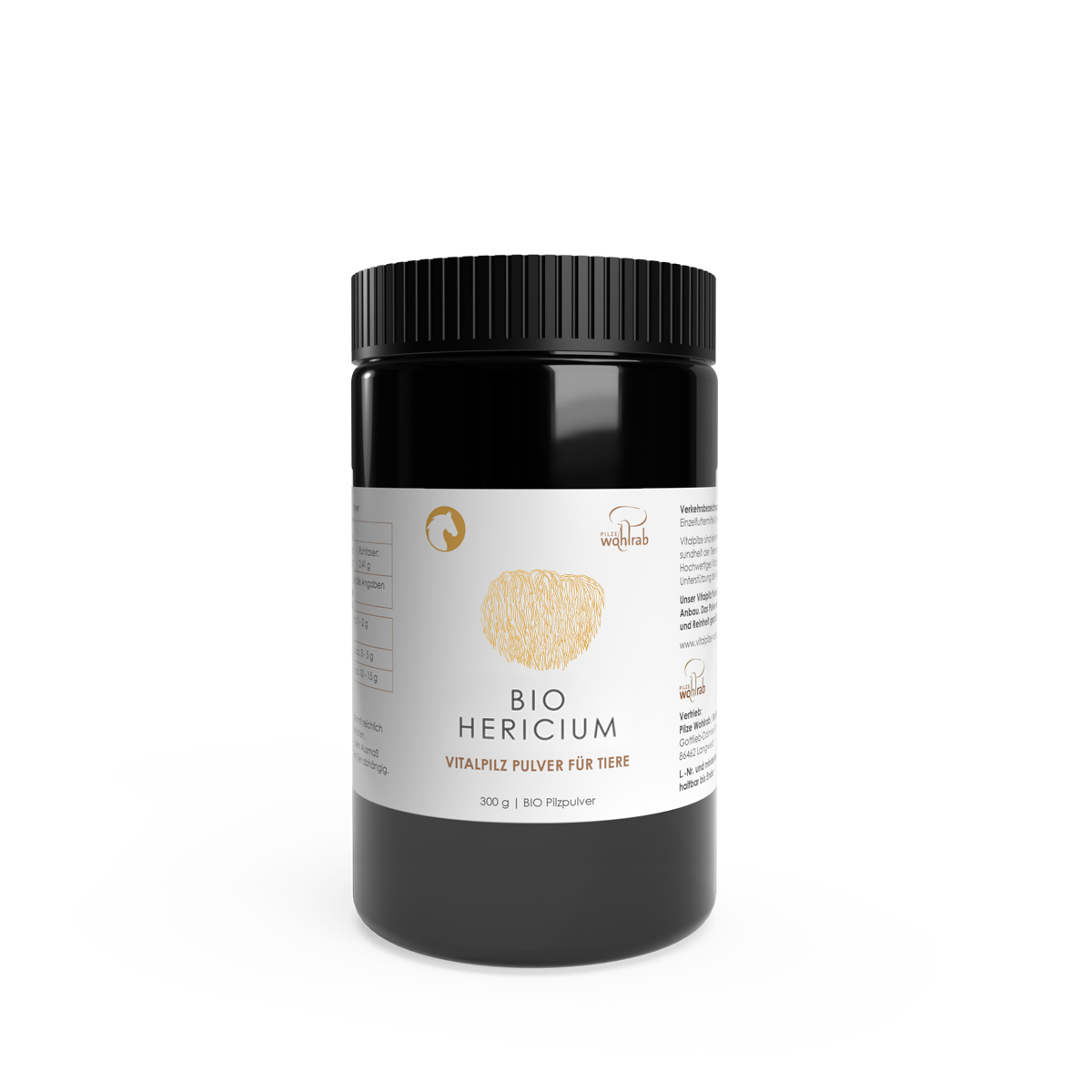 BIO Hericium Pulver für Tiere