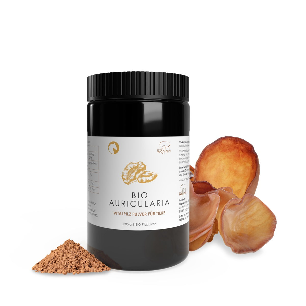 BIO Auricularia Pulver für Hunde