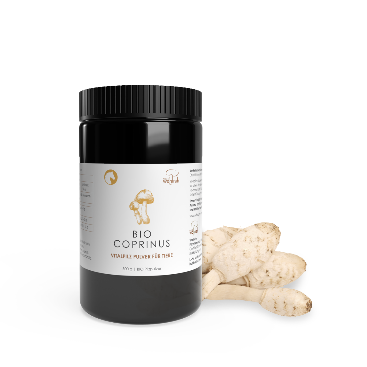 BIO Coprinus Pulver für Tiere