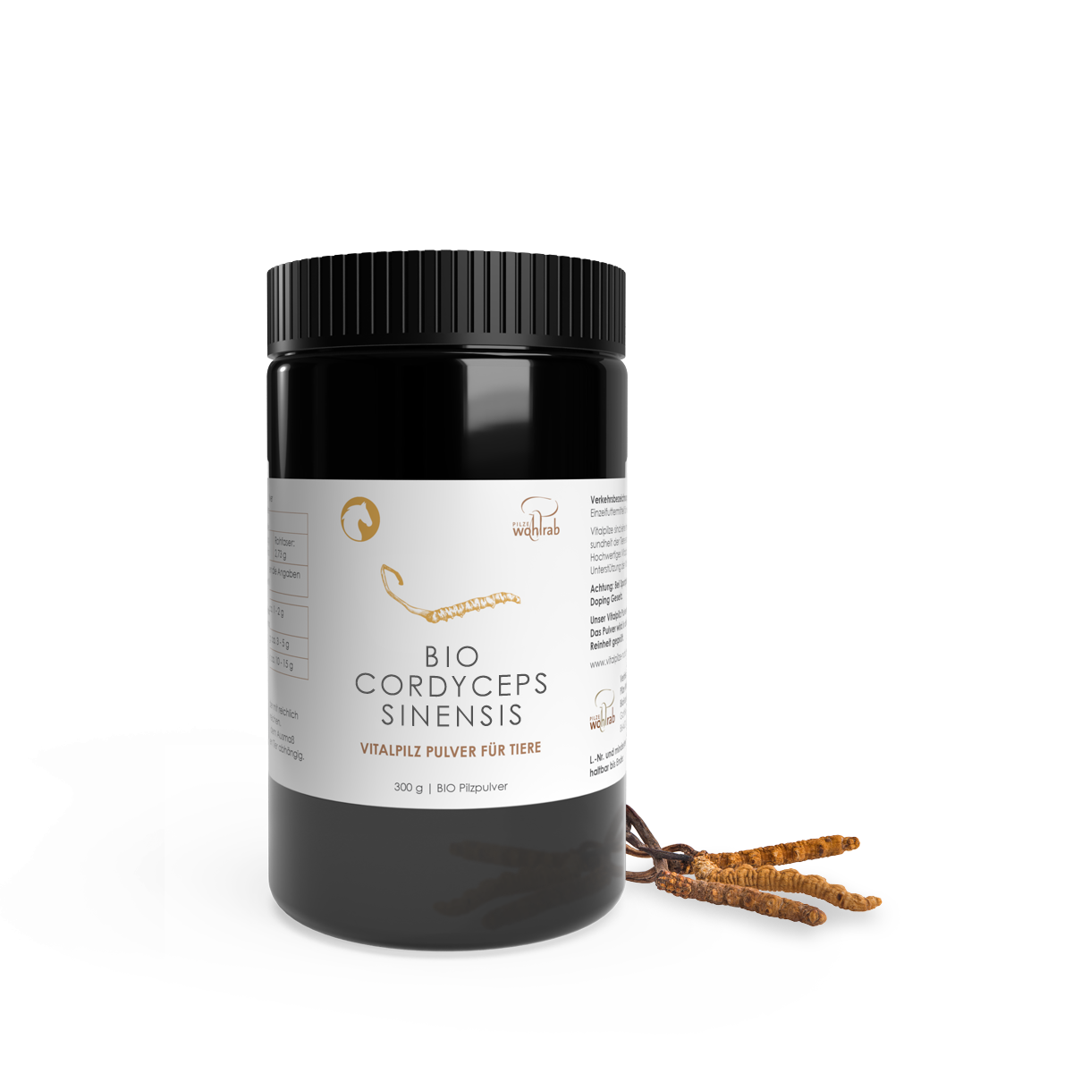 BIO Cordyceps sinensis Pulver für Tiere