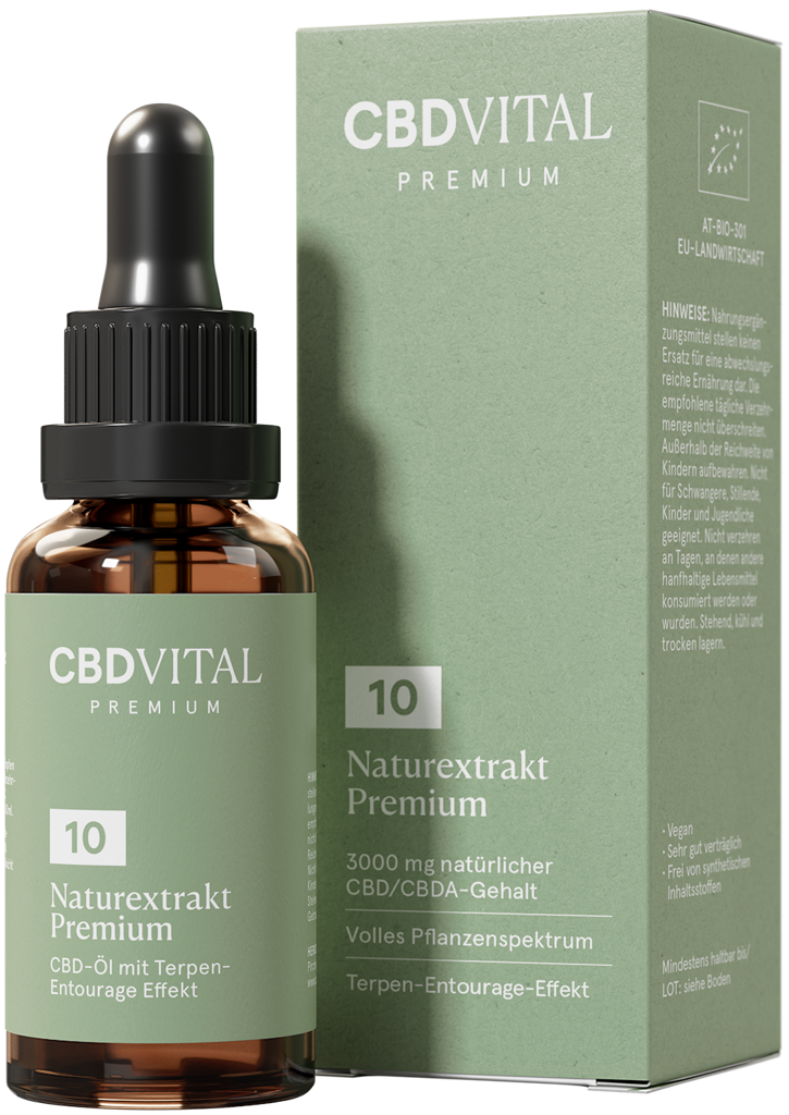 Naturextrakt Premium Öl 10% | 30ml