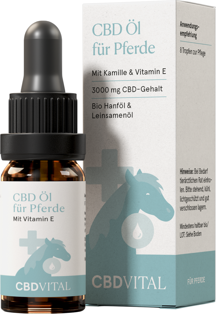 CBD Öl für Pferde 30%