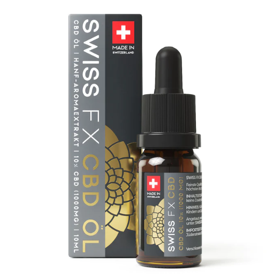 CBD Öl 10% Vollspektrum *Testsieger* - Swiss FX