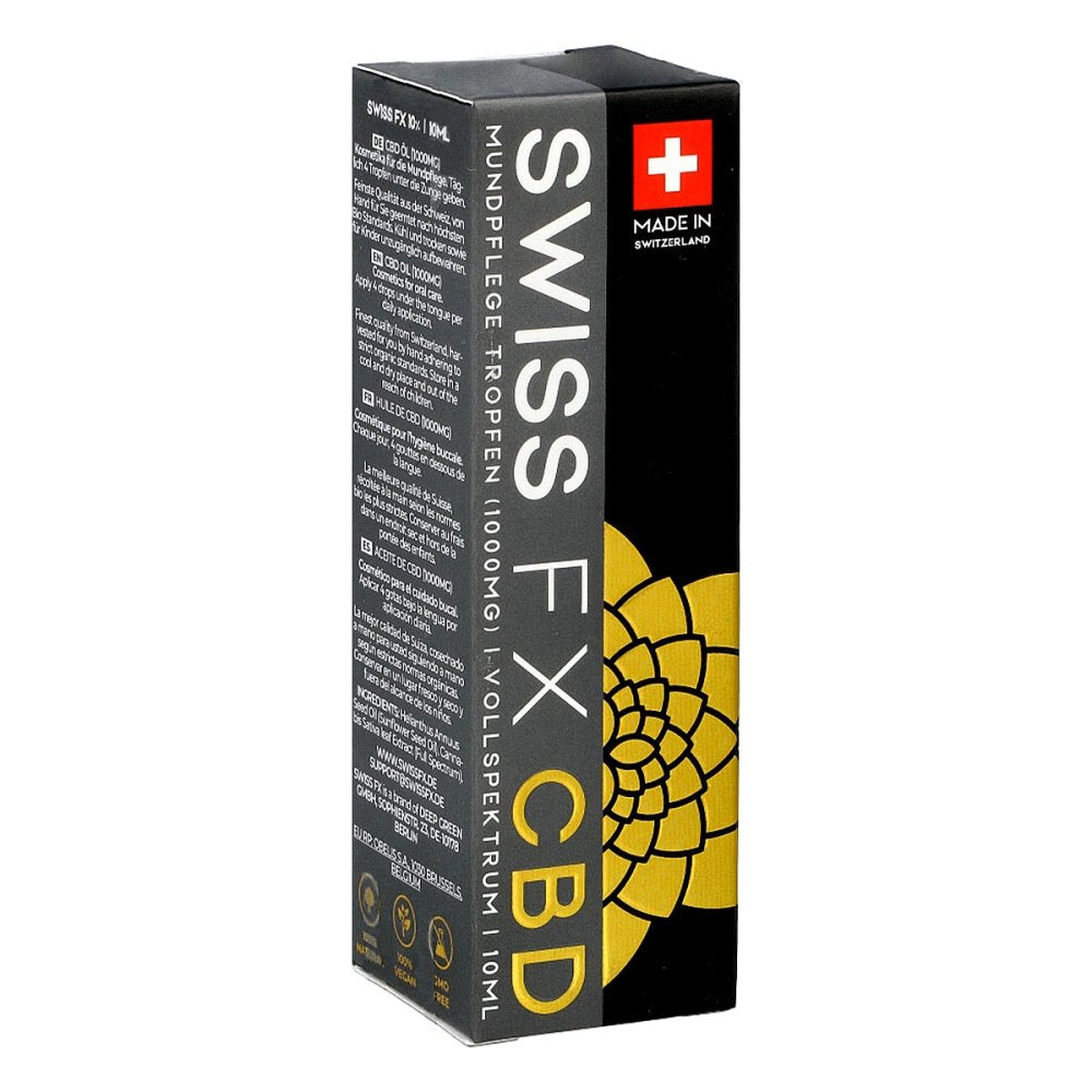 CBD Öl 10% Vollspektrum *Testsieger* - Swiss FX