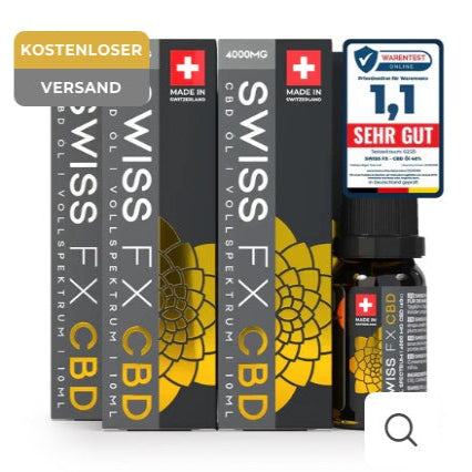 4x Swiss FX Öl 40% Vollspektrum