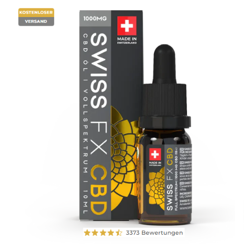 CBD Öl 10% Vollspektrum  *Testsieger* - Swiss FX