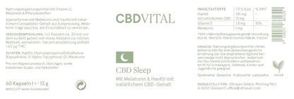 CBDVITAL Sleep