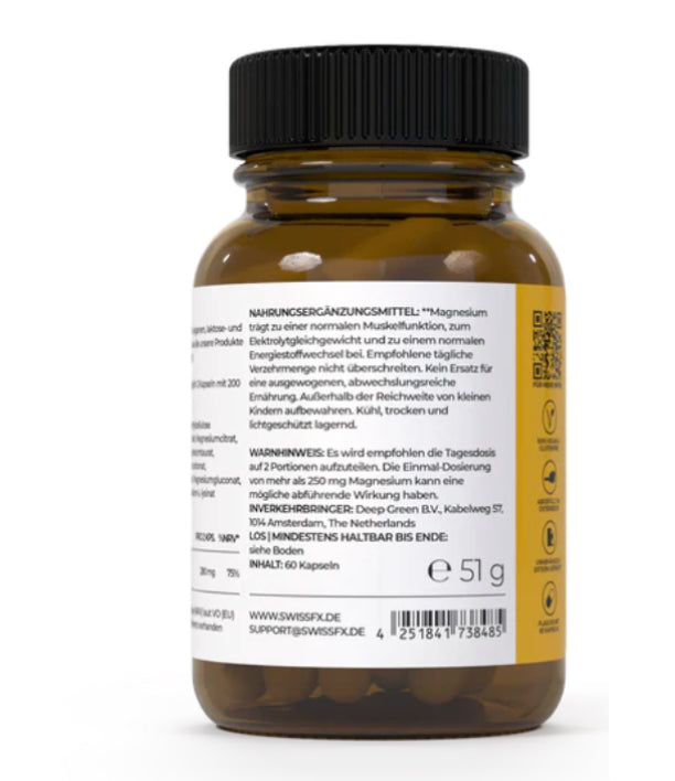 Magnesium 10x Kapseln - Swiss FX