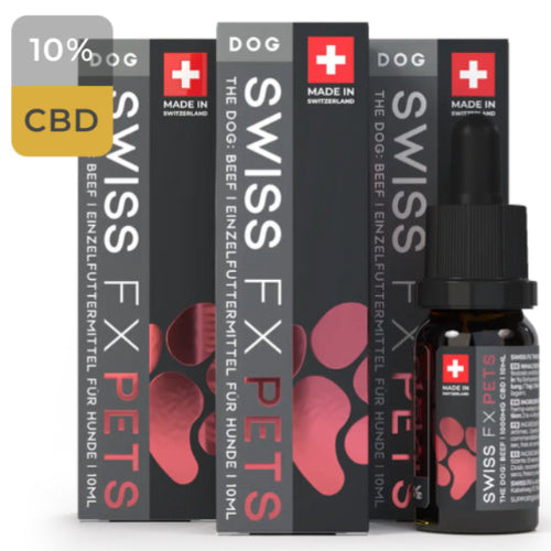 3x Swiss FX Öl Hund 10% - Sparpaket