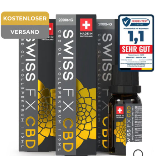 3x Swiss FX Öl 20% - Sparpaket