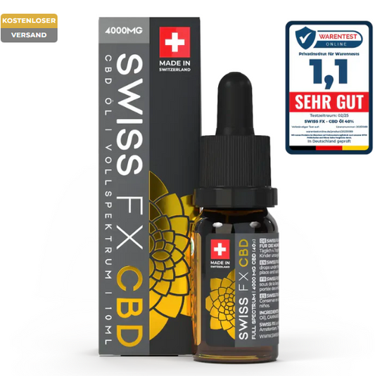 CBD Öl 40% Vollspektrum Swiss FX