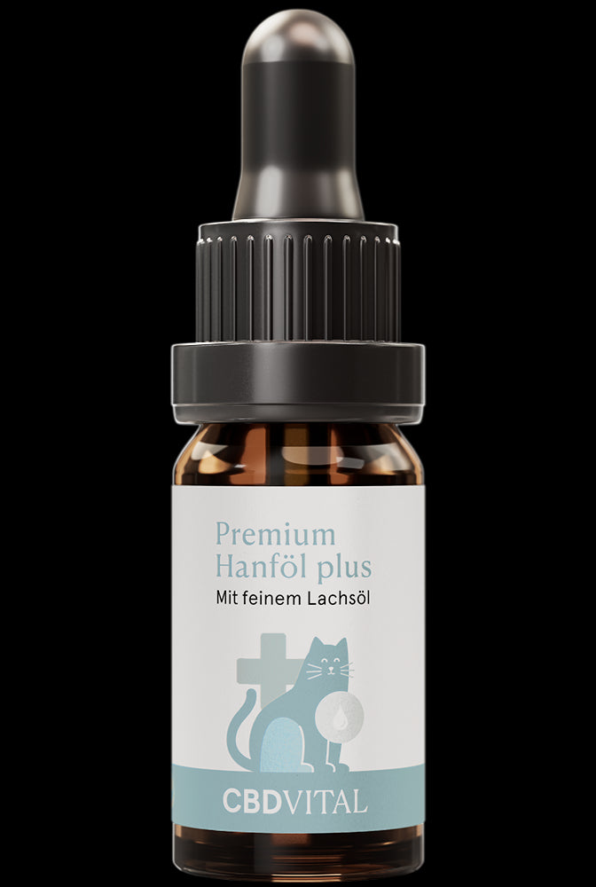 CBD Hanföl für Katzen 10ml, 2,1%