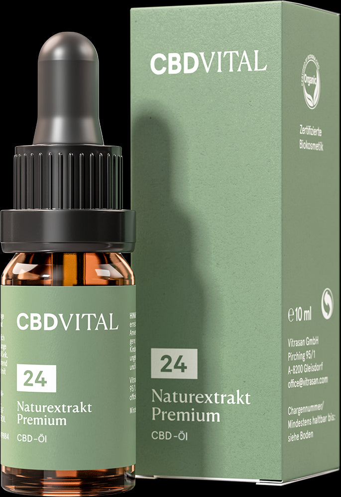 Naturextrakt PREMIUM Öl 24% 10ml