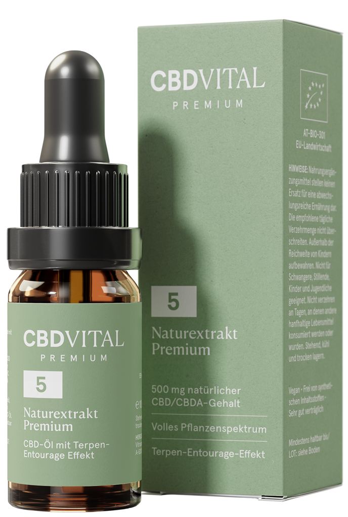 Naturextrakt Premium Öl 5% | 10ml