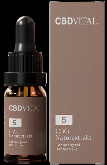 CBG Naturextrakt Premium Öl 5% 10ml