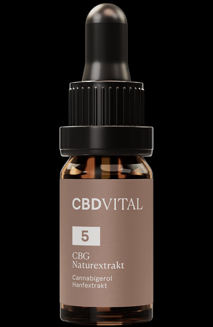 CBG Naturextrakt Premium Öl 5% 10ml